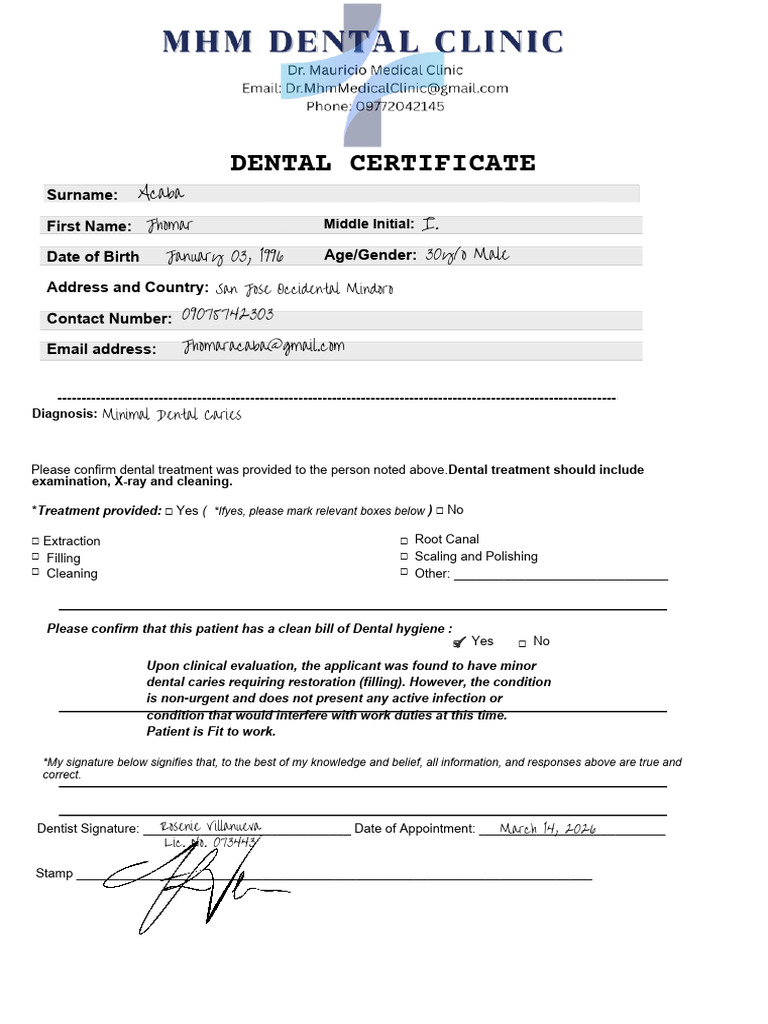 NEW DENTAL FORM - PDF - 20260314 - 173001 - 0000 | PDF