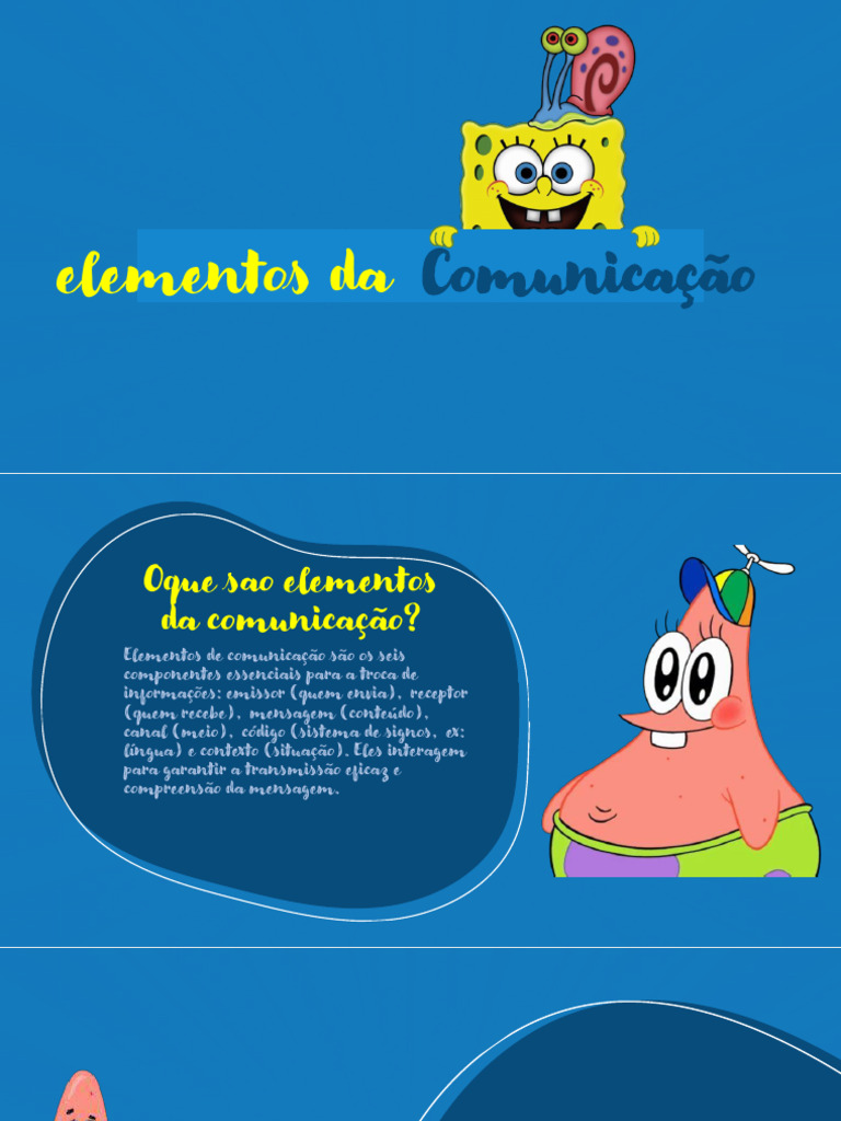 Spongebob Animaetd Template - Somente Leitura | PDF