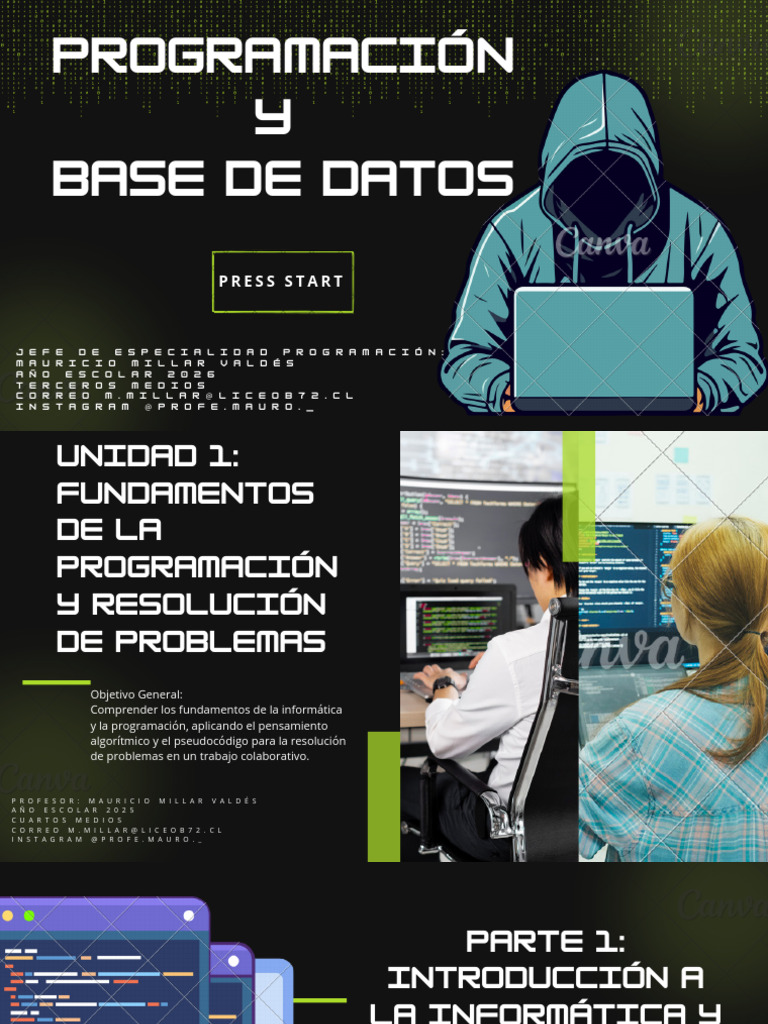 Programación y Base de Datos | PDF | Informática | Lenguaje de programación