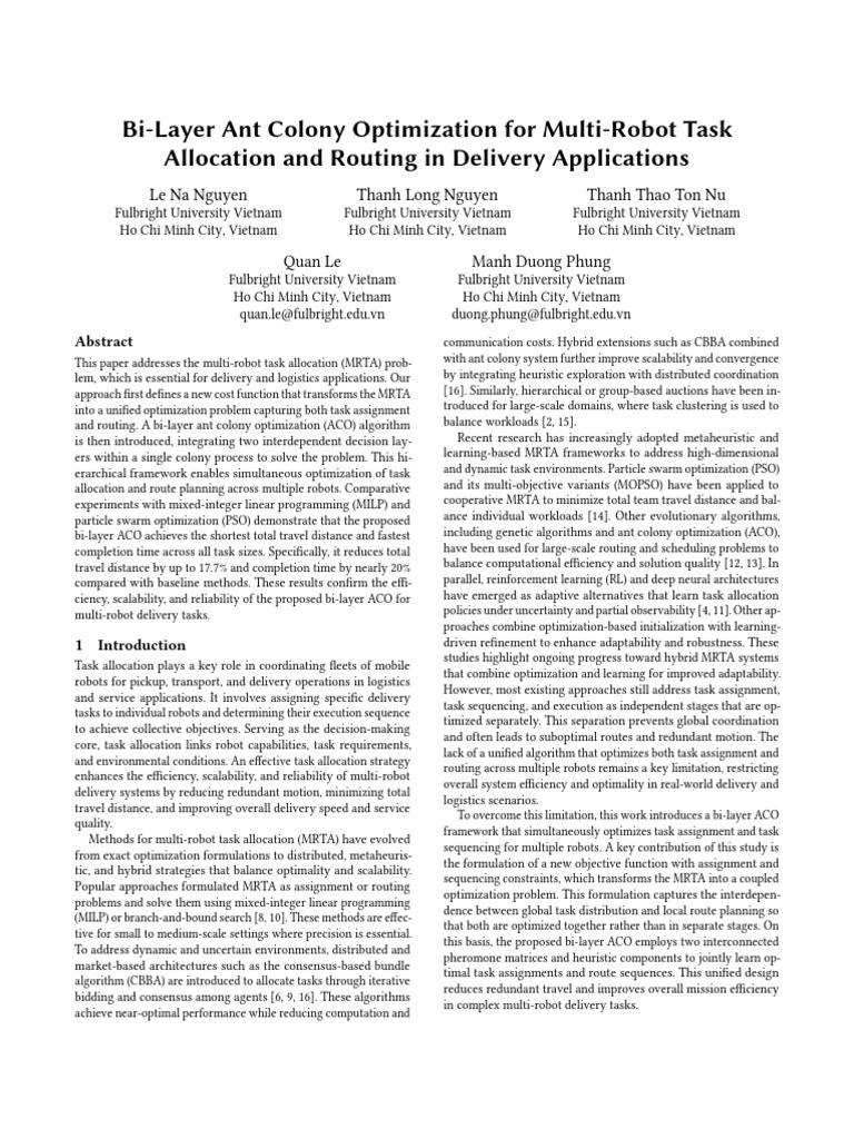 (ACCEPTED) Swarm Robot Conference | PDF