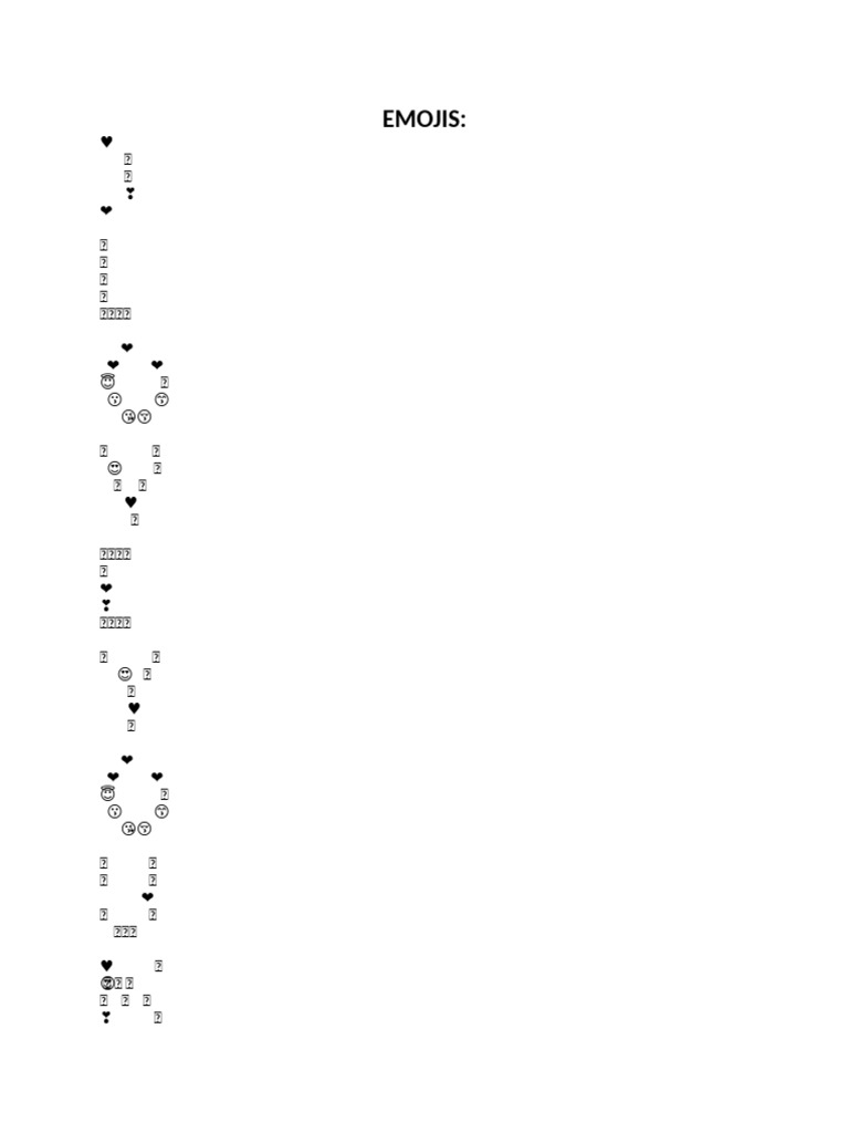 EMOJIS | PDF