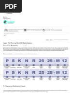 ISO Turning Insert Designation Guide | PDF | Angle