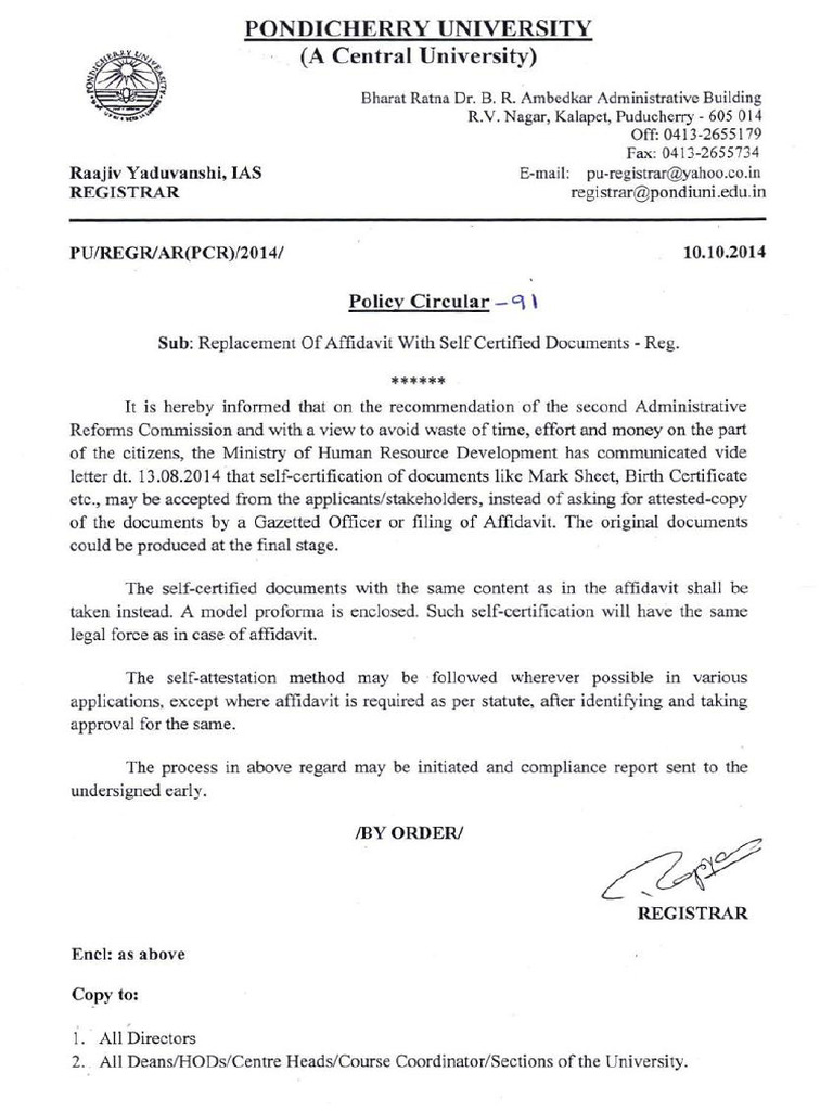 Declaration Form | PDF