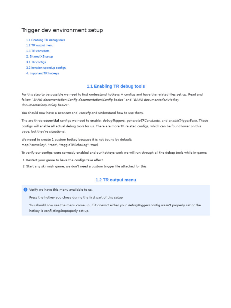Trigger Dev Environment Setup | PDF | Keyboard Shortcut | Computer ...