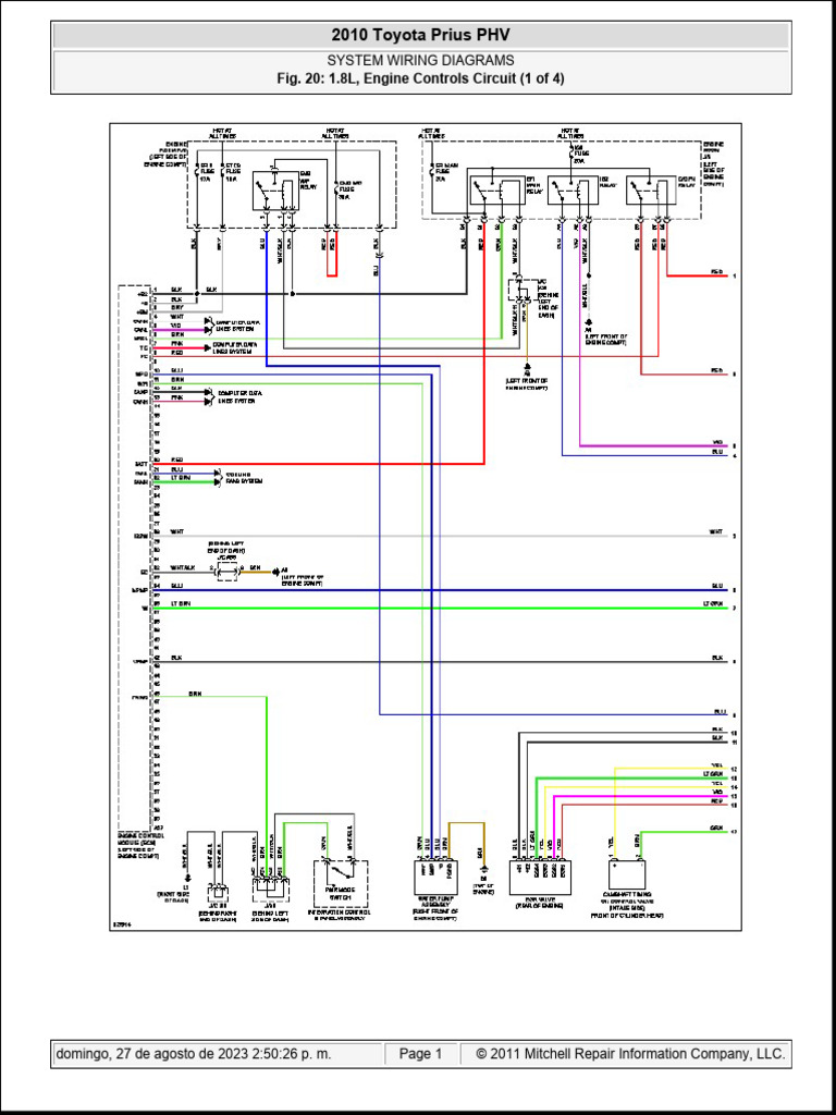 Engine Control Circuit | PDF