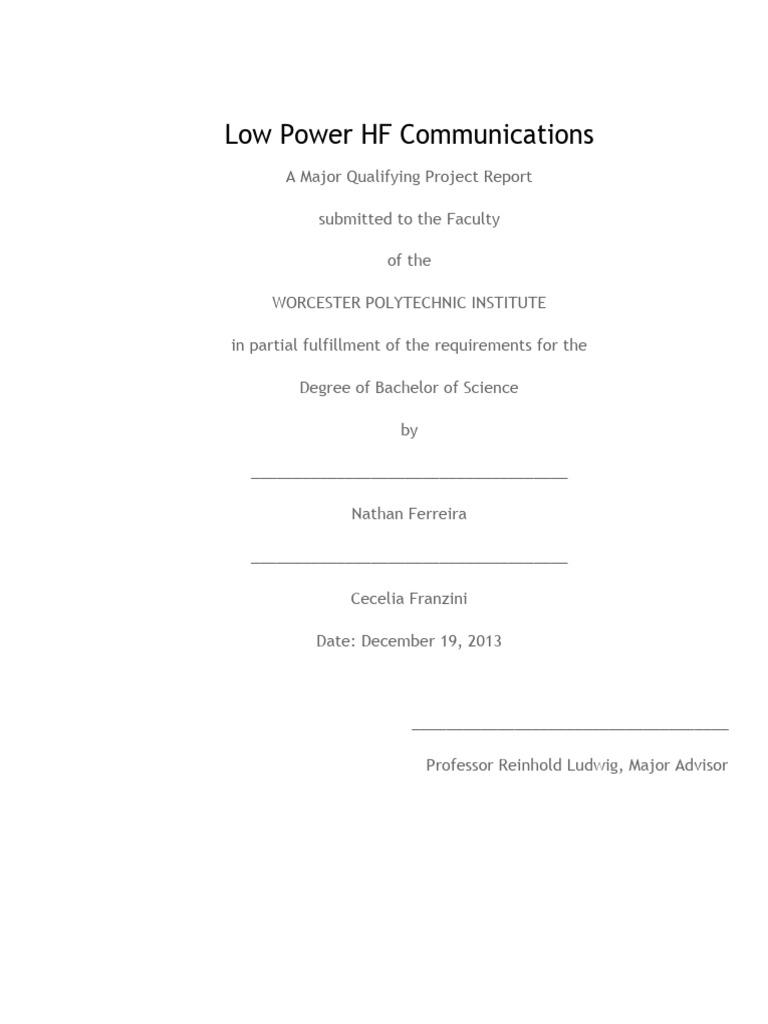 Low Power HF Comms | PDF | Ionosphere | Polarization (Waves)