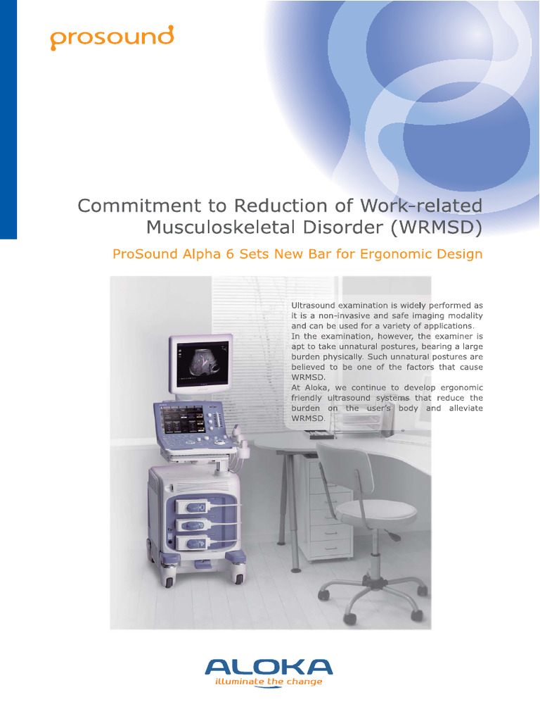 Hitachi Prosound Alpha 6 Data Sheet | PDF