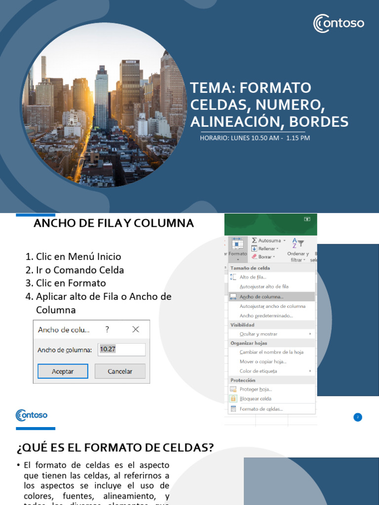 Clase 3 Formato Celdas | PDF