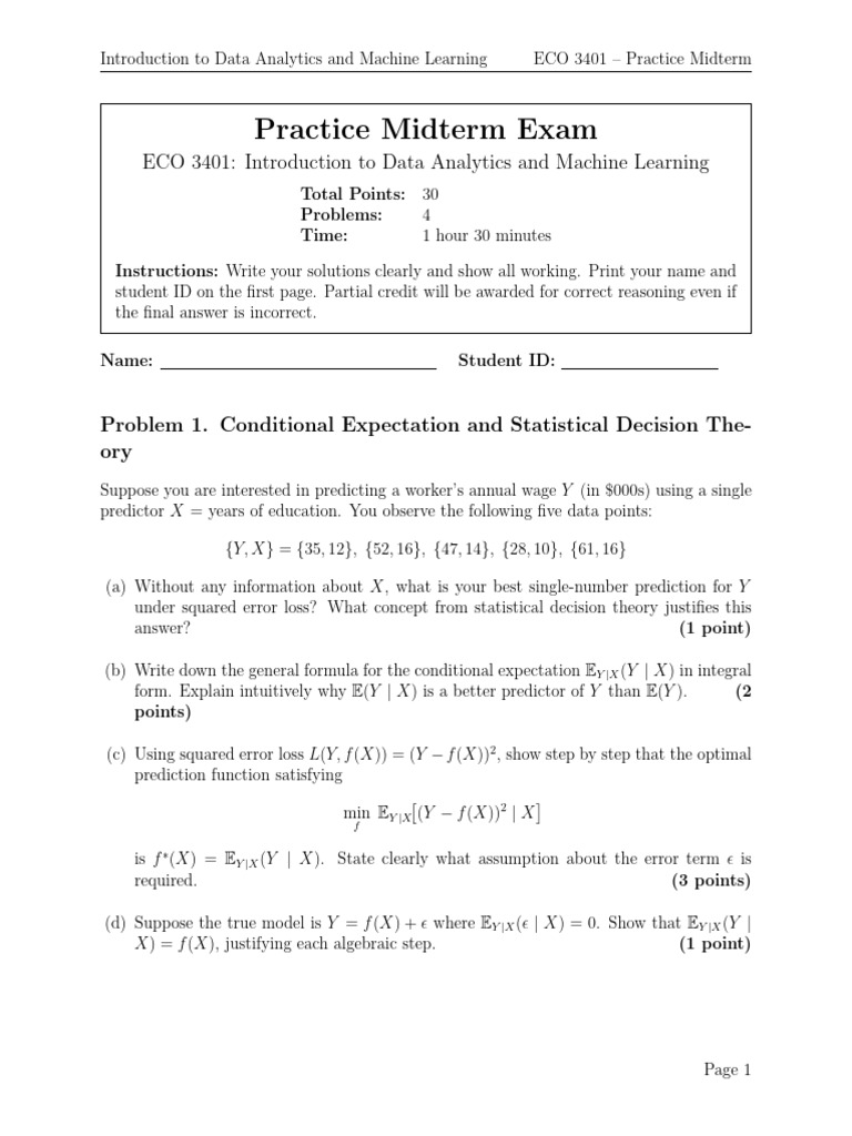 Practice Exam | PDF