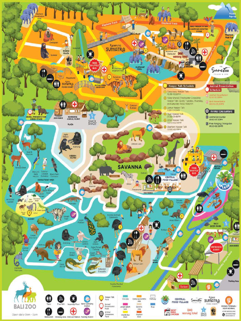 Zoo Map | PDF