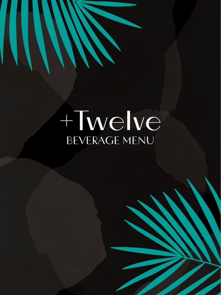 7 Twelve Drinks Menu | PDF