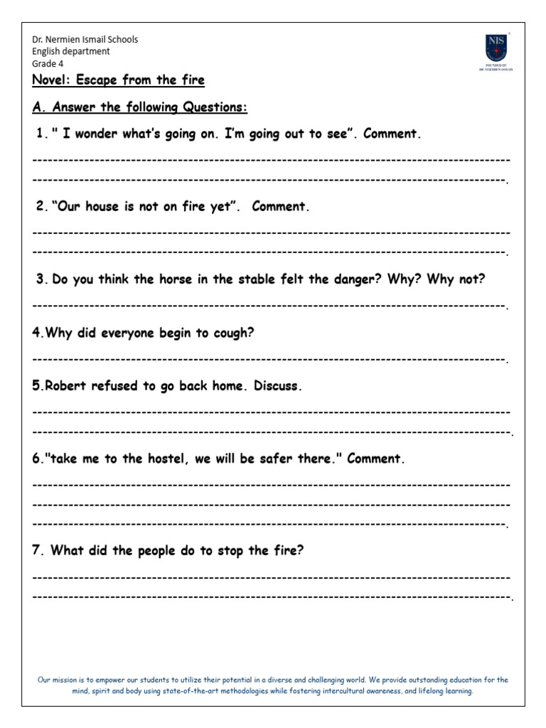 Dr. Nermien Ismail Schools English Department Grade 4 | PDF | Chess ...