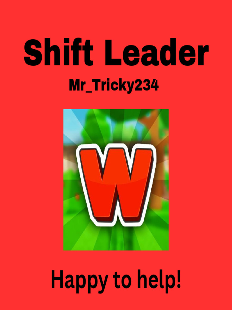 Shift Leader | PDF