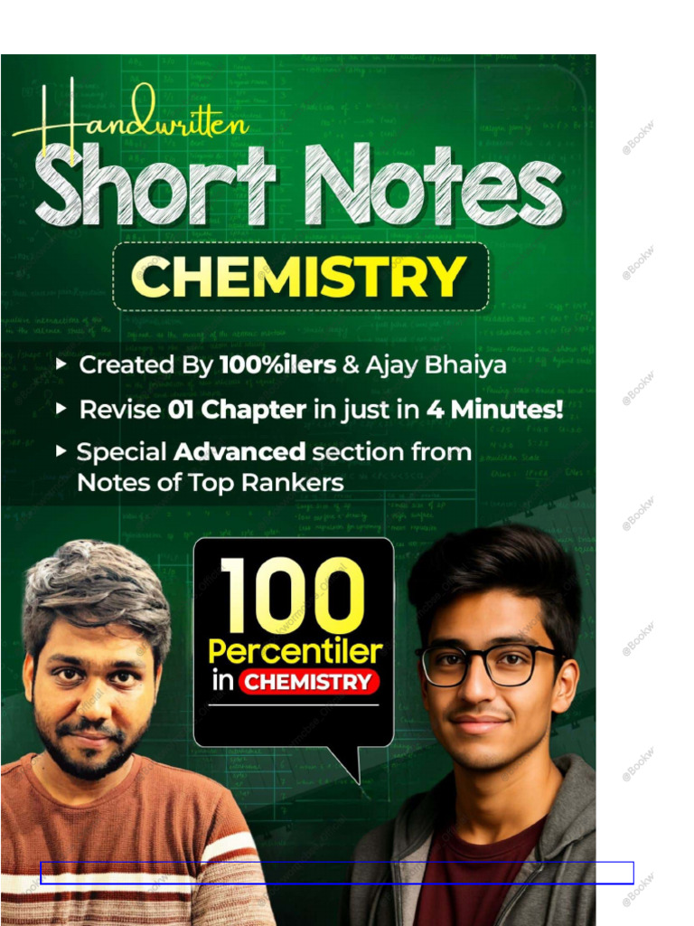 Ajay Singh Physical Chemistry Short Notes 12th | PDF