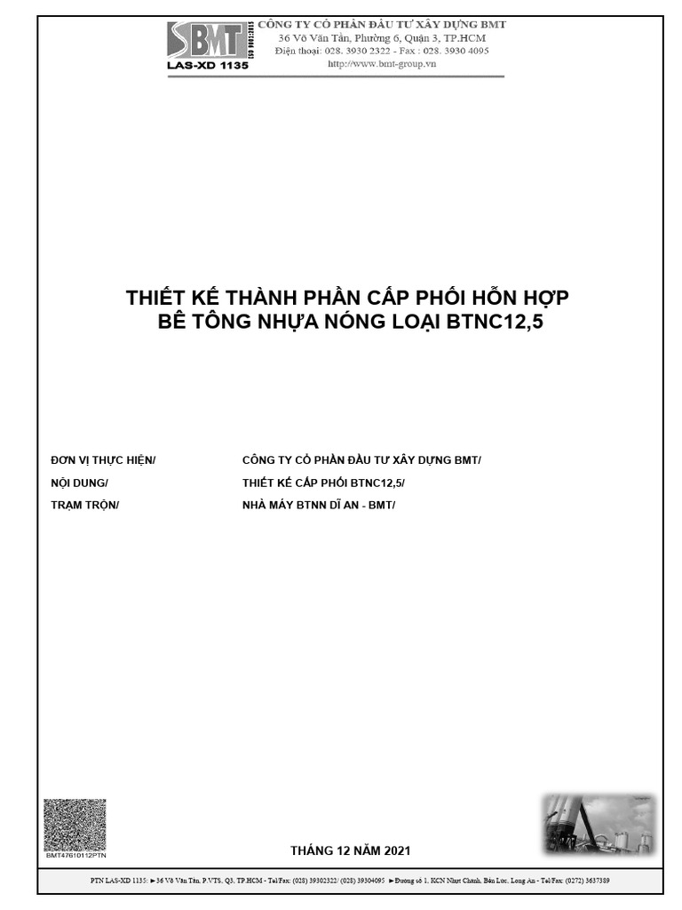 20211231.05 TKCP - BTNC12.5 Dĩ An (8819) | PDF