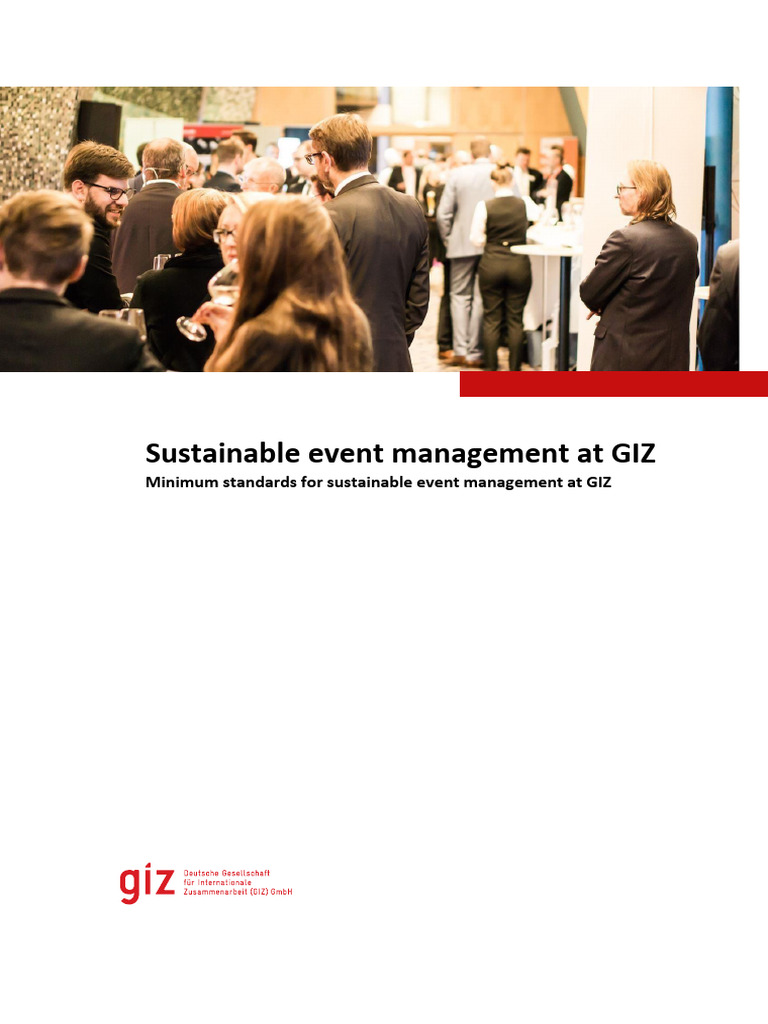 1a (Annex) Minimum Standards Sustainable Event Management | PDF