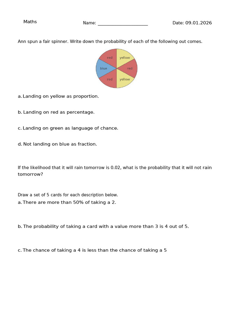 Maths - Tutorial Test 9 | PDF
