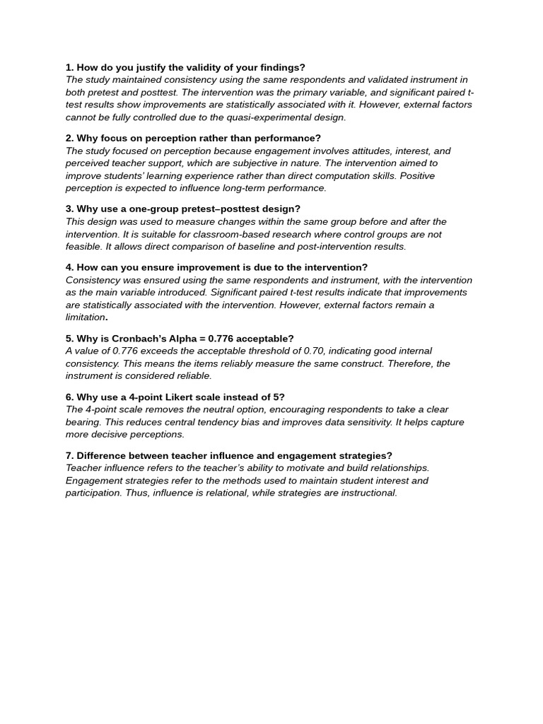Panel Probable Questions With Answers | PDF