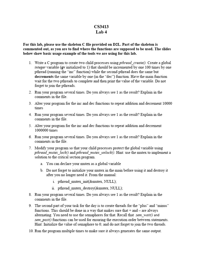 Lab4 Combined | PDF