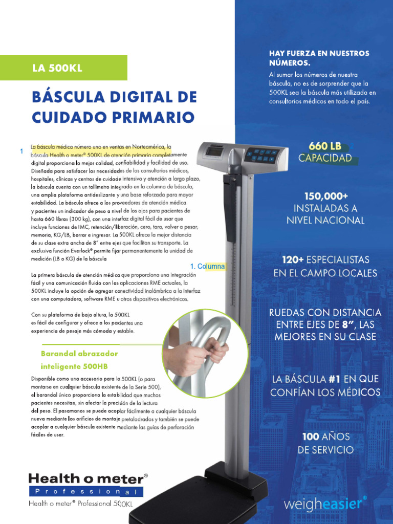 Bascula 500 KL | PDF