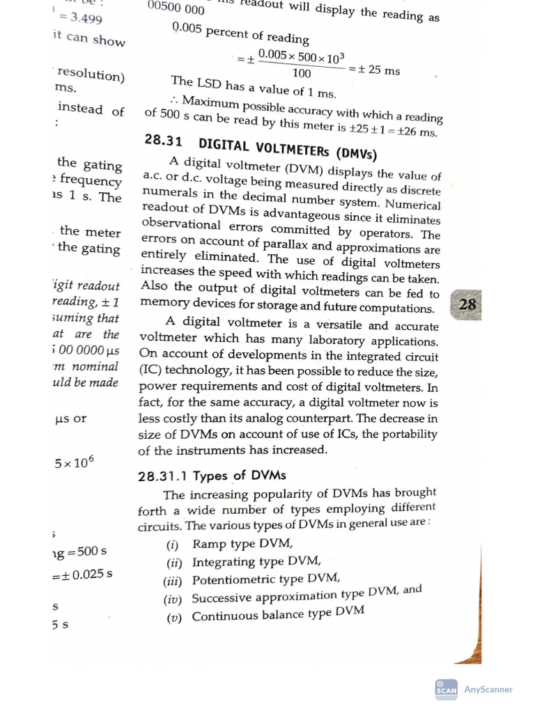 Digital Meters | PDF