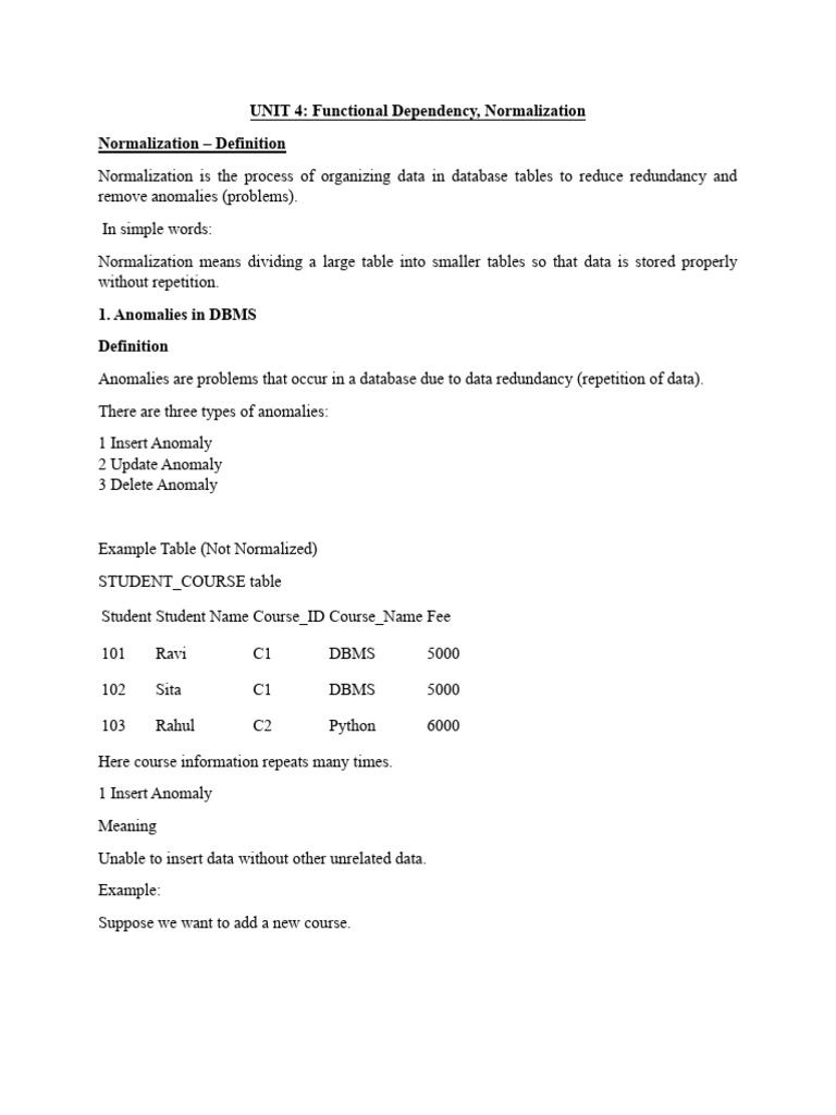 Pdbms Unit 4 | PDF