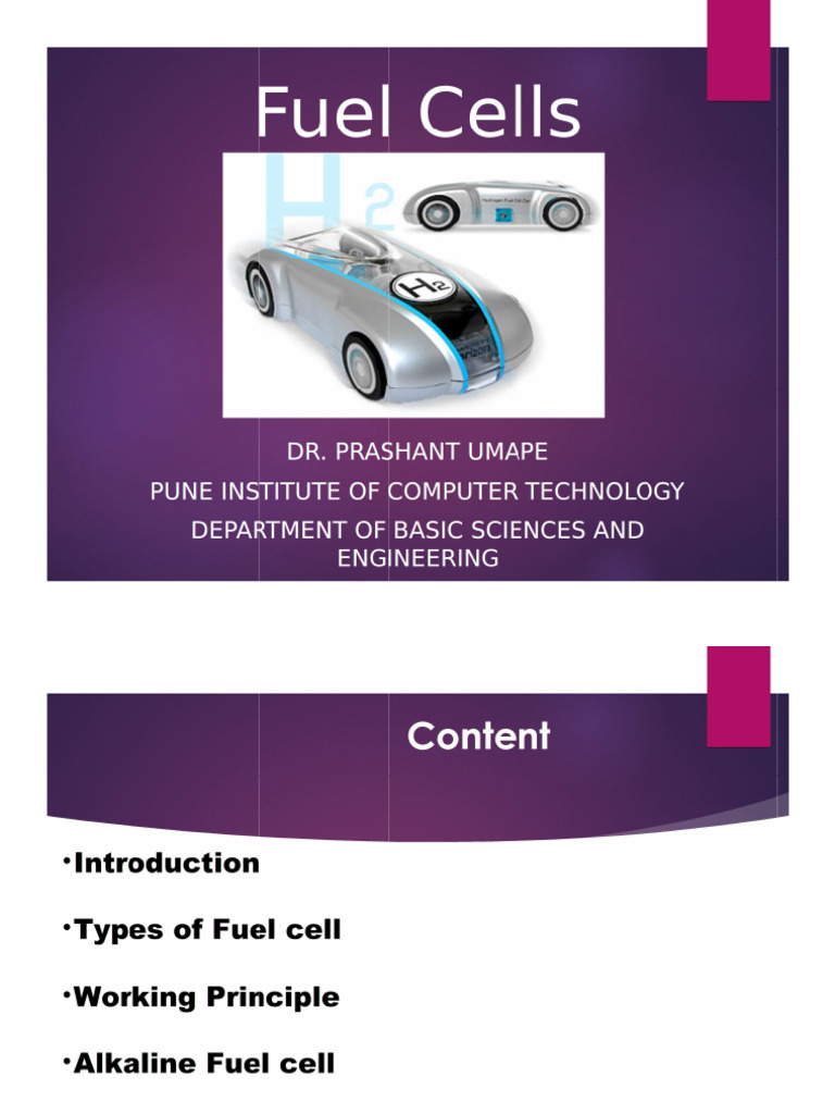 5 Alkaline Fuel Cell | PDF