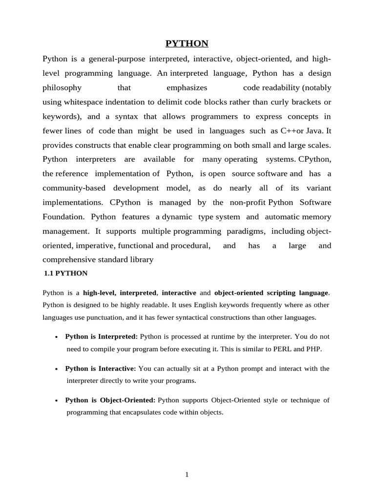 Software Environment | PDF | Parameter (Computer Programming) | Python ...