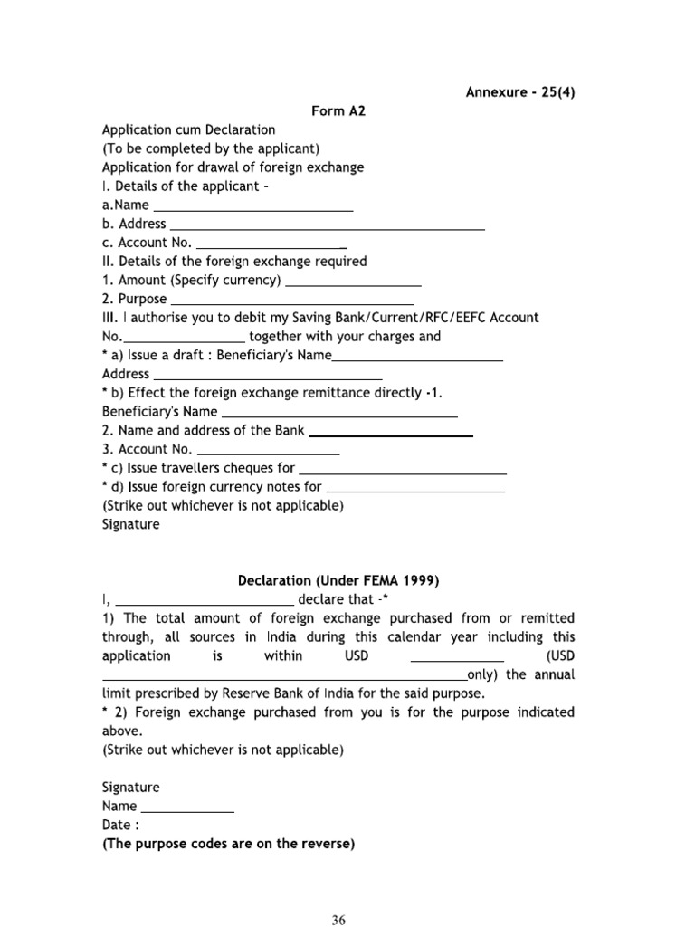 LRS and A2 Form | PDF