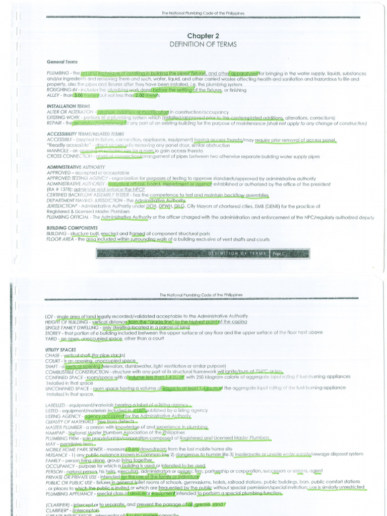 Chapter 2 Definition of Terms | PDF