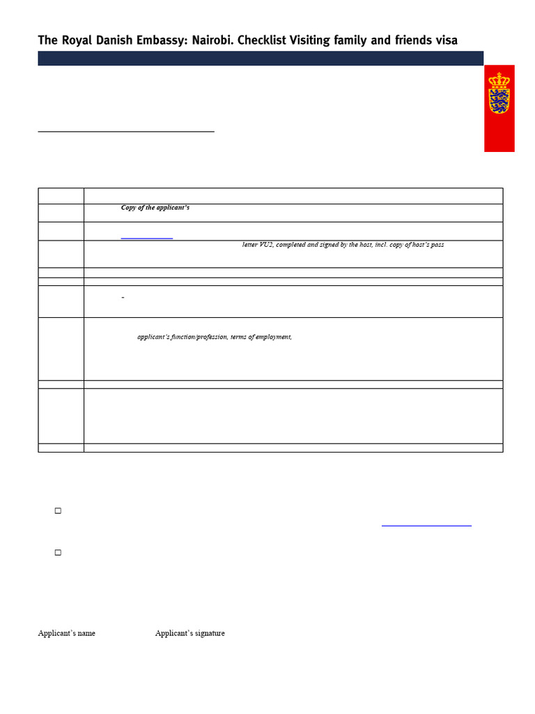 0223 UG Missing Documentation Checklist Family and Friends | PDF ...