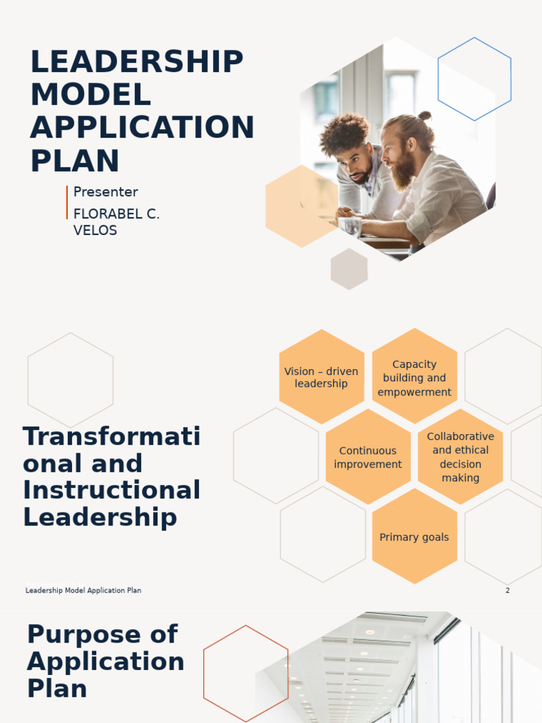 Leadership Model Application Plan | PDF | Leadership | Mentorship