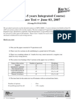 IIPS Analysis Group C & D