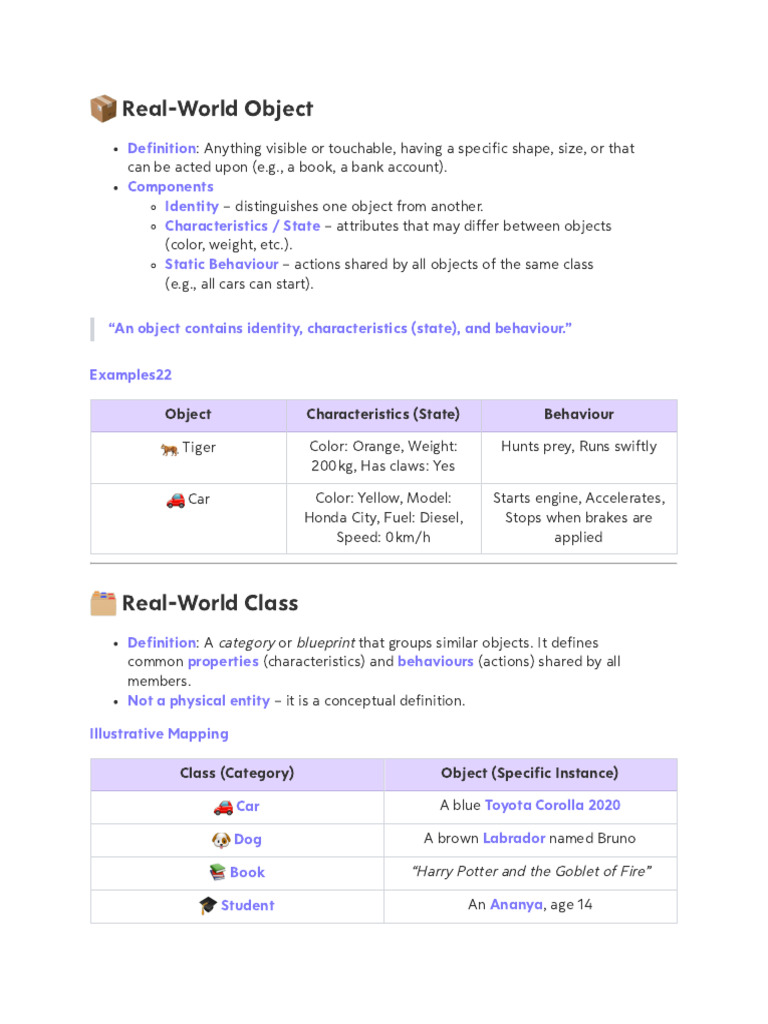 Objects, Classes, and Message Passing | PDF | Method (Computer ...