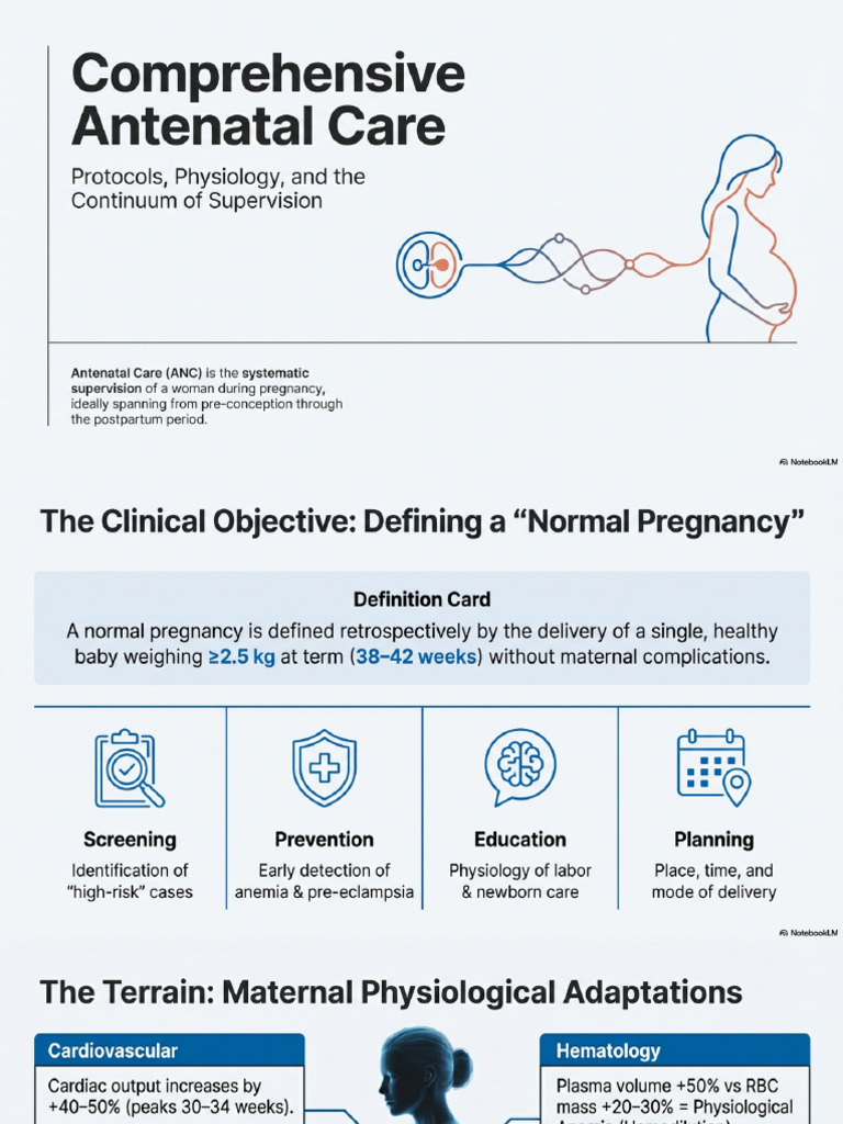 Antenatal Care | PDF