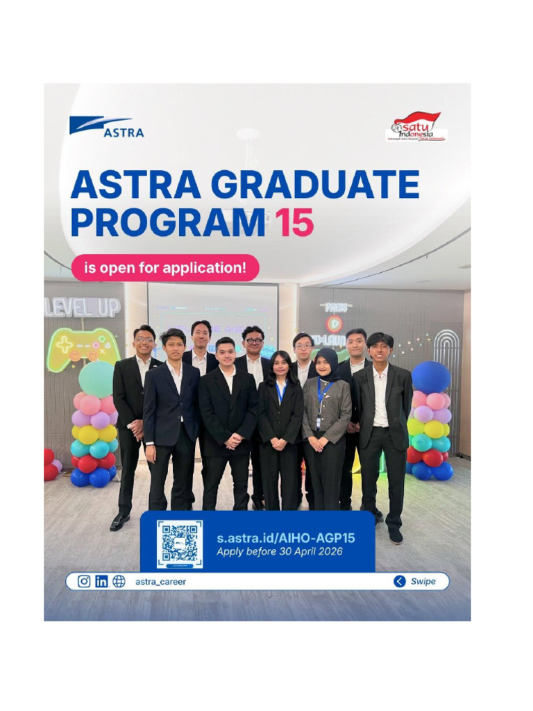 Astra Graduate Program 2026 | PDF