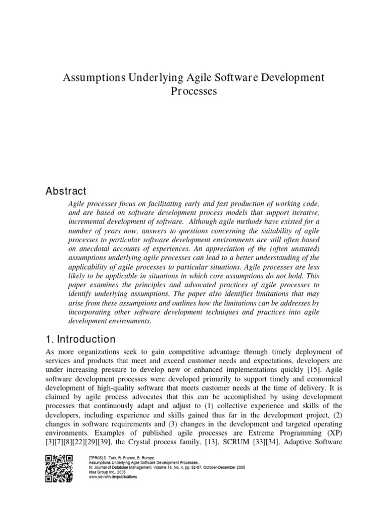 Agile Software Development Proposal Template | PDF | Agile Software ...
