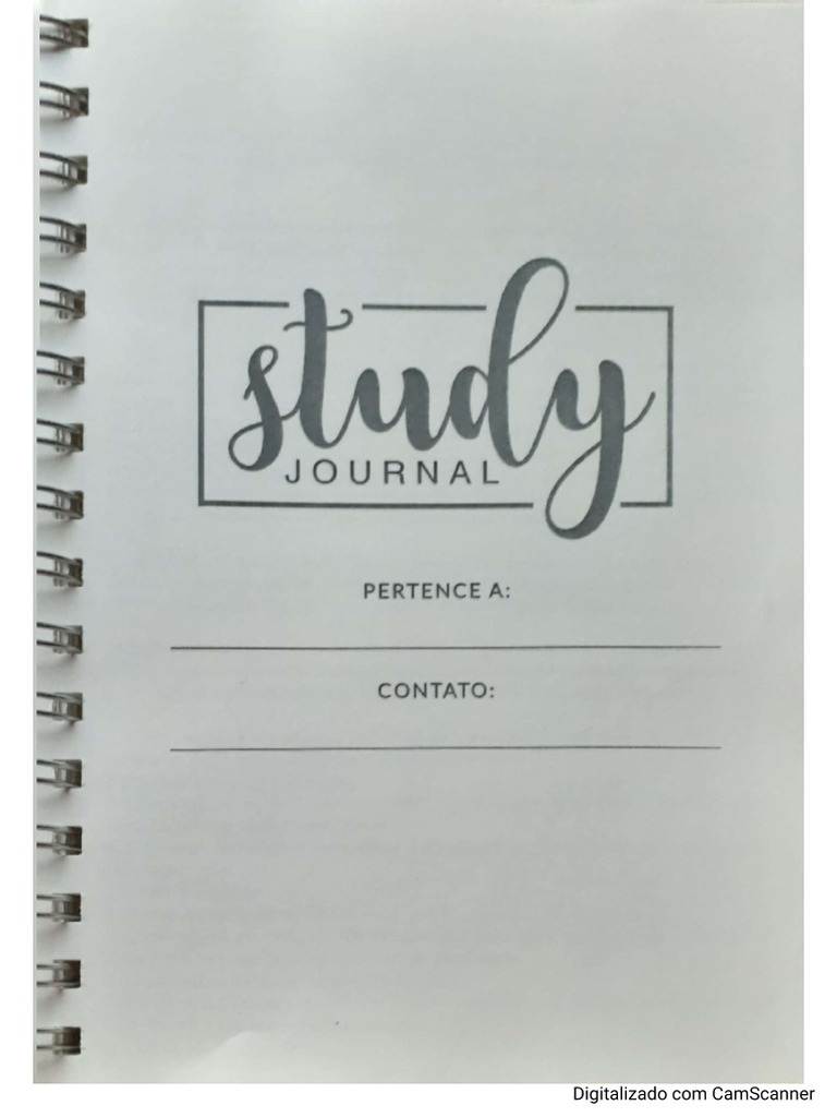 Study Journal | PDF