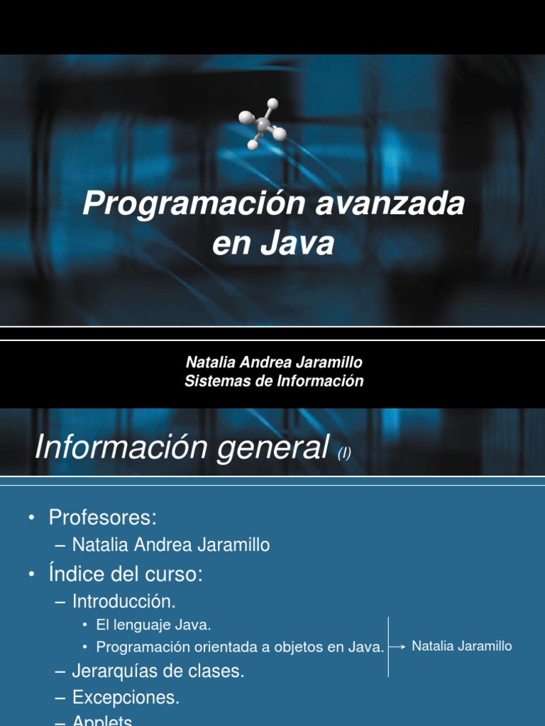 Programación Avanzada en Java | PDF | Java (lenguaje de programación ...