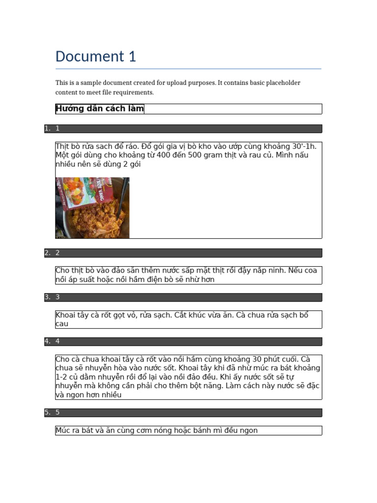 Sample Document 1 | PDF