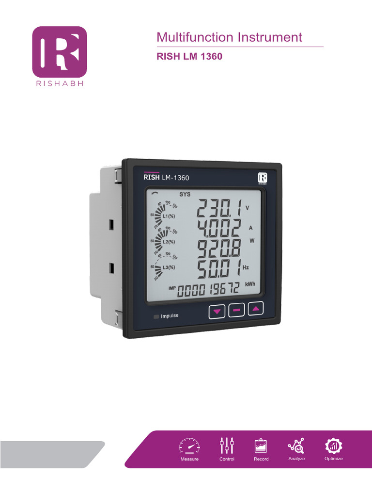 Datasheet Rish LM1360-Rev - Q | PDF | Relay | Computer Engineering