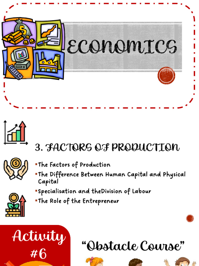 SHS1 Economics AS and A Level - Chapter 3 - Factors of Production | PDF ...