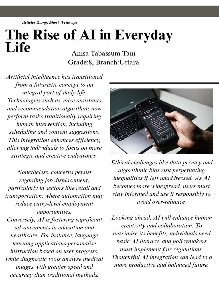 The Rise of AI in Everyday Life | PDF