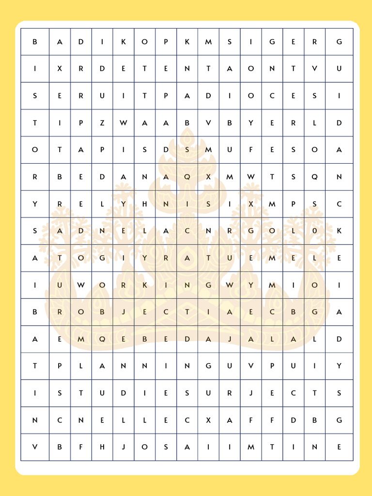 Back To School Word Search Worksheet | PDF