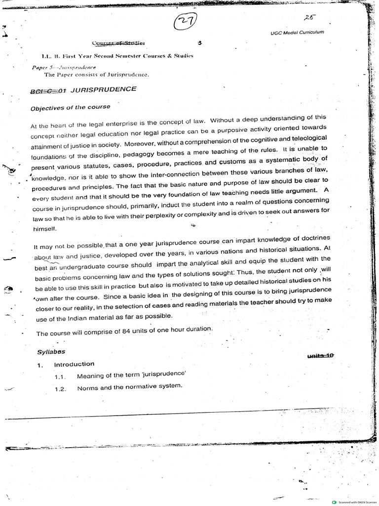 LLB II Sem | PDF