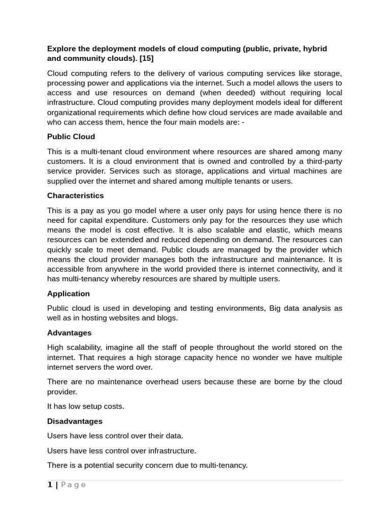 Systems AdministratioN Assignment 1 Answer | PDF | Cloud Computing ...