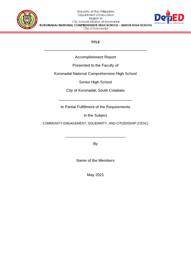 Portfolio Template | PDF