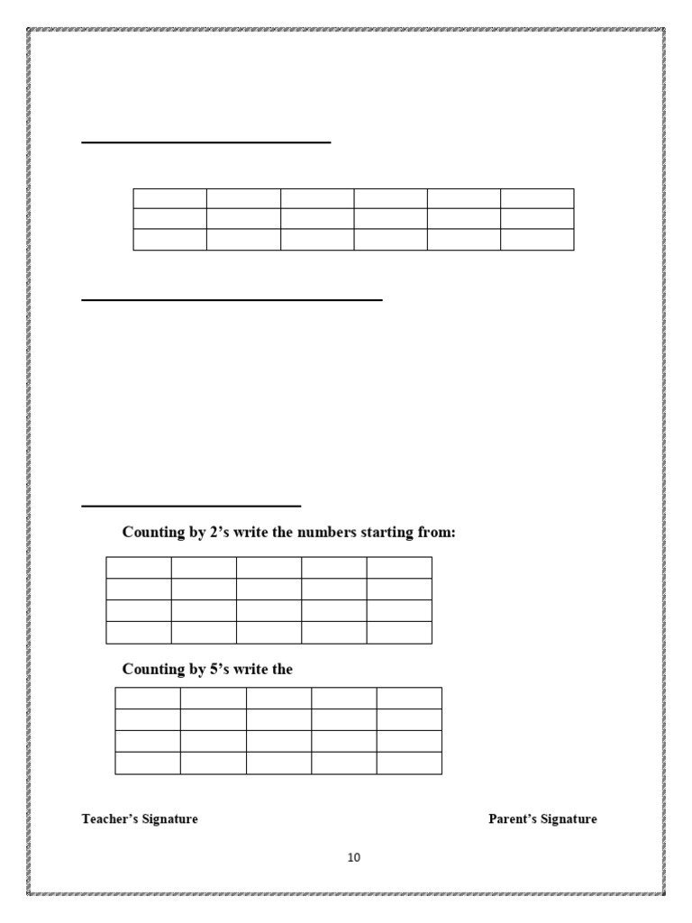 CBSE Class 3 Mathematics - Practice Worksheets 27-Fun With Numbers | PDF