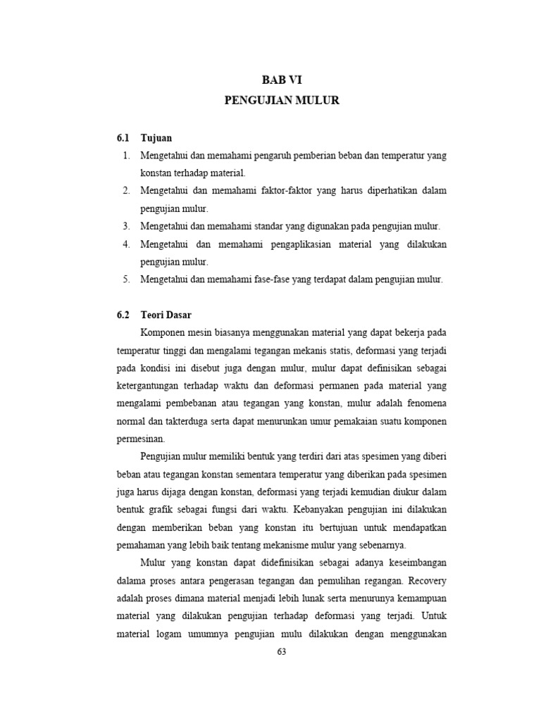 Pengujian Mulur | PDF