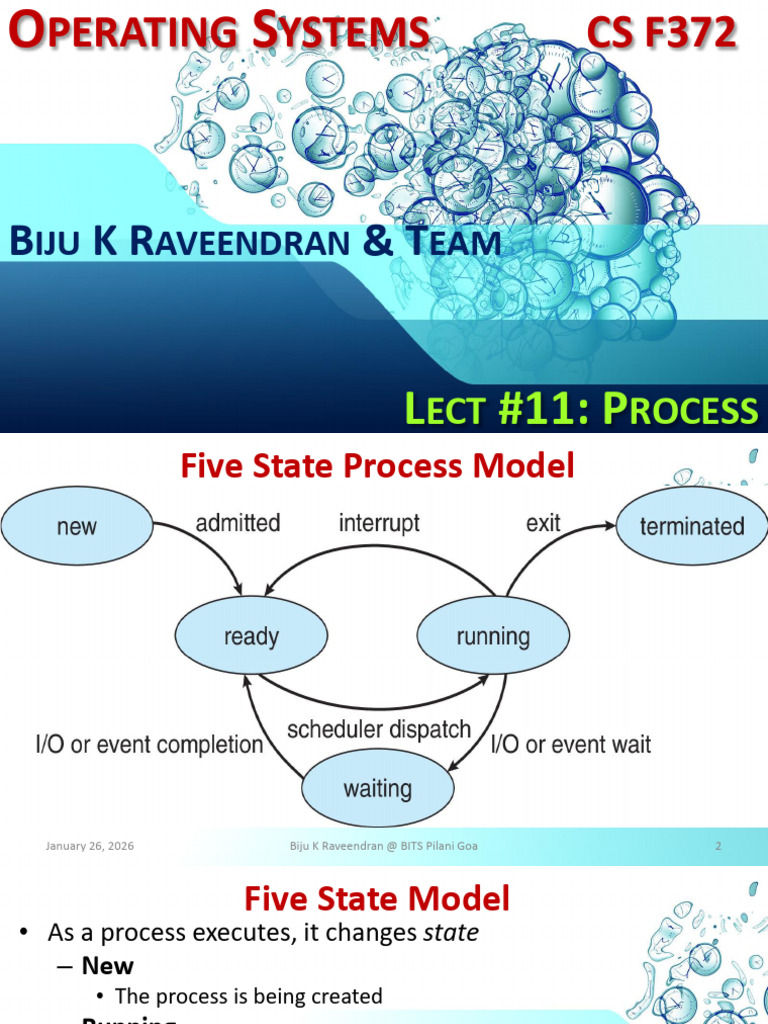 Lect 11 Process | PDF
